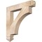 Ekena Millwork Westlake Arts & Crafts Smooth Bracket, Douglas Fir, 3 1/2"W x 24"D x 24"H BKT04X24X24WTL03SDF - alternate 1